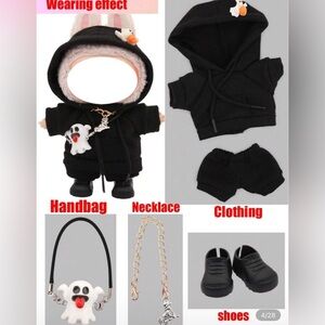 Labubu Halloween outfit 5 pieces